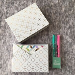 Erin Condren Stationery Bundle - 16 All Occasion Cards with Envelopes & Pens